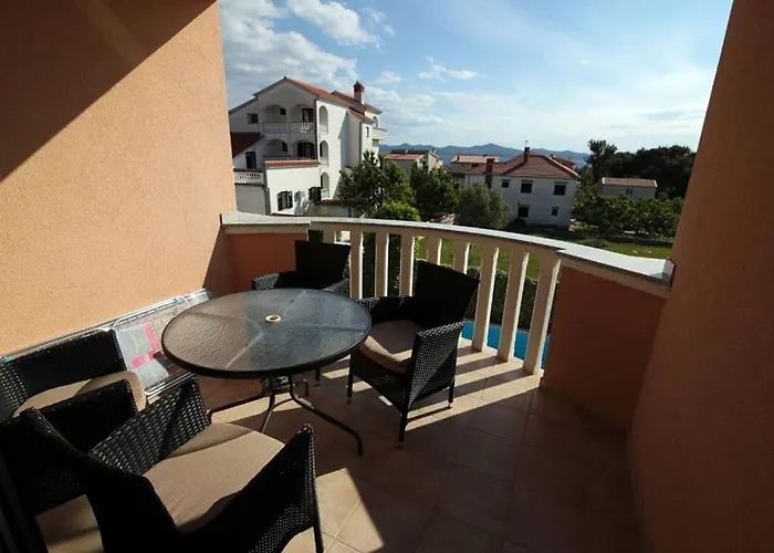 Appartement In With Balcony, Air Conditioning, Wifi 858-3 Zadar